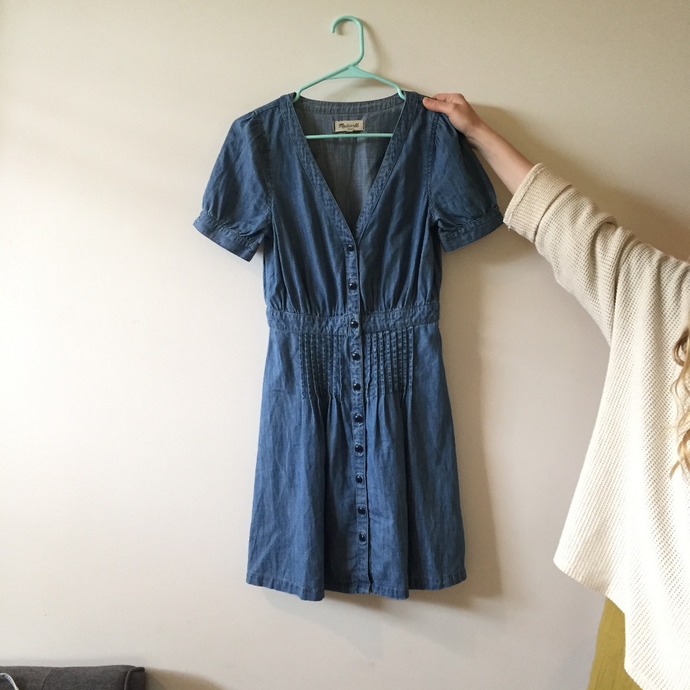 Madewell Denim Daylilly Dress, size 0